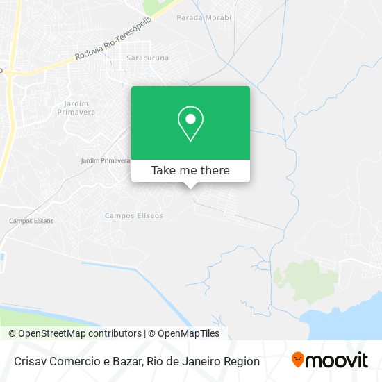 Crisav Comercio e Bazar map