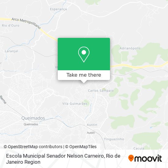Escola Municipal Senador Nelson Carneiro map