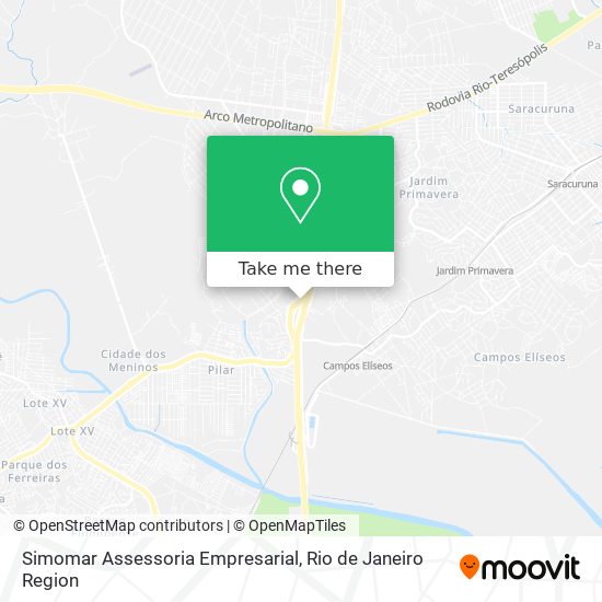 Simomar Assessoria Empresarial map