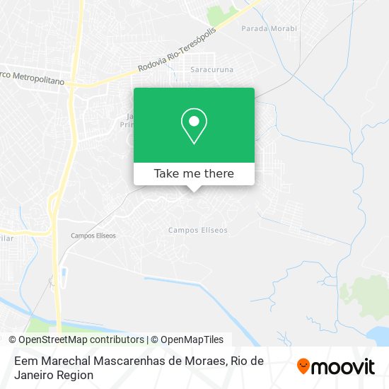 Eem Marechal Mascarenhas de Moraes map