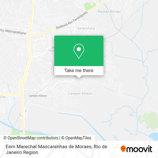 Eem Marechal Mascarenhas de Moraes map