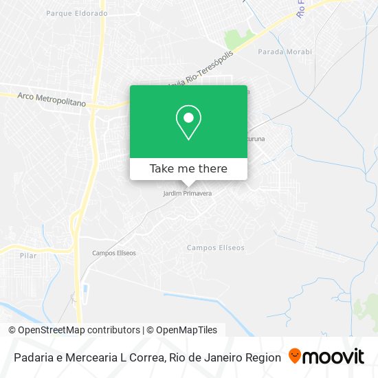 Padaria e Mercearia L Correa map