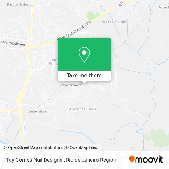 Tay Gomes Nail Designer map