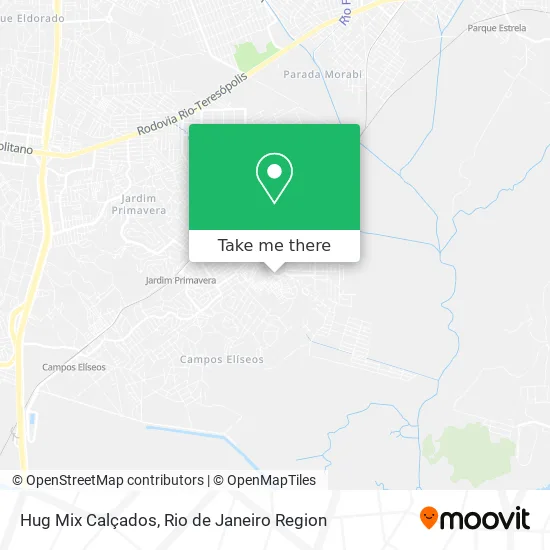 Hug Mix Calçados map