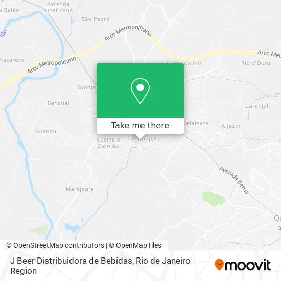 J Beer Distribuidora de Bebidas map