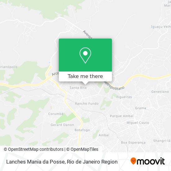 Lanches Mania da Posse map