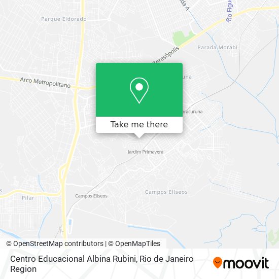 Centro Educacional Albina Rubini map