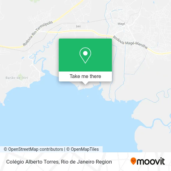 Colégio Alberto Torres map