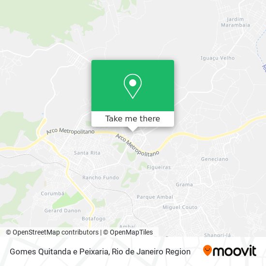 Gomes Quitanda e Peixaria map