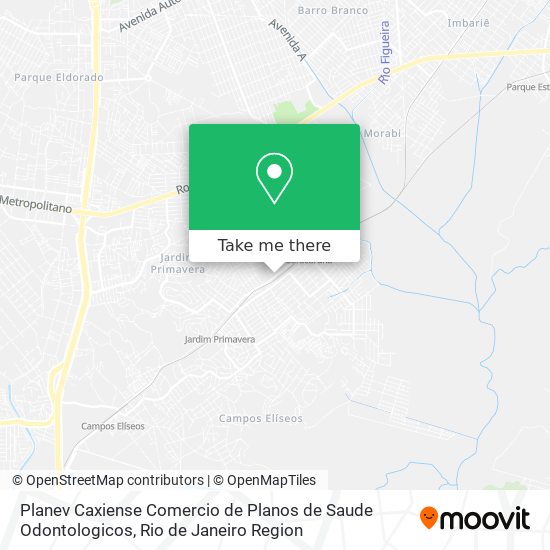 Planev Caxiense Comercio de Planos de Saude Odontologicos map