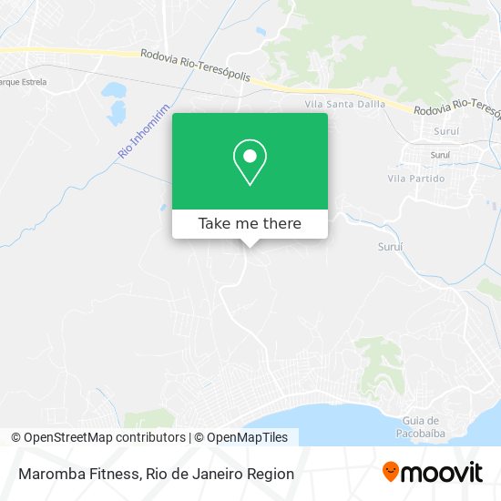 Maromba Fitness map