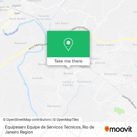 Equipeserv Equipe de Servicos Tecnicos map