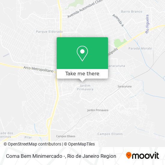 Coma Bem Minimercado - map