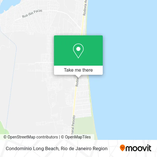 Condomínio Long Beach map