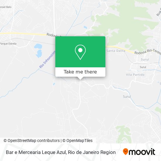 Bar e Mercearia Leque Azul map