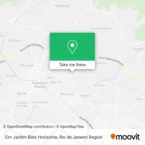 Em Jardim Belo Horizonte map