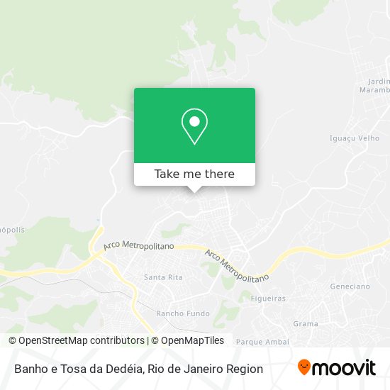 Banho e Tosa da Dedéia map