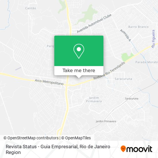 Revista Status - Guia Empresarial map