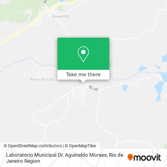 Laboratório Municipal Dr. Aguinaldo Moraes map