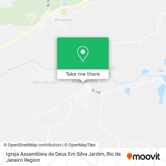 Igreja Assembleia de Deus Em Silva Jardim map