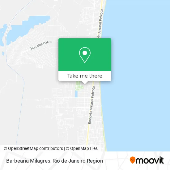 Barbearia Milagres map