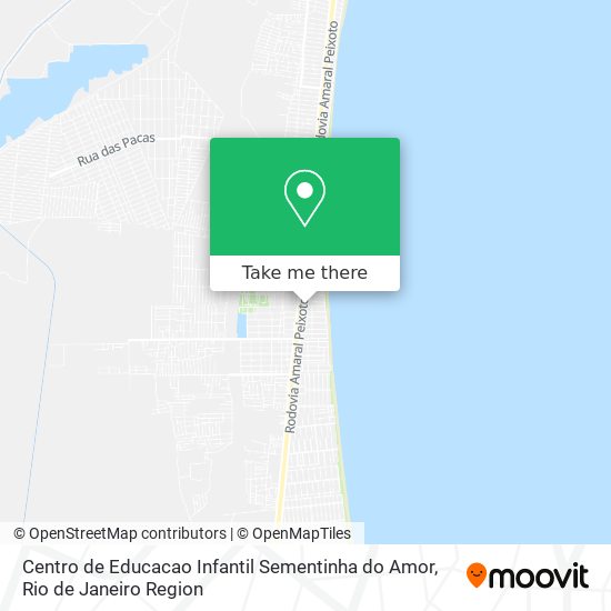 Centro de Educacao Infantil Sementinha do Amor map