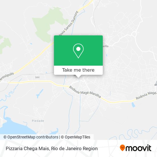 Pizzaria Chega Mais map
