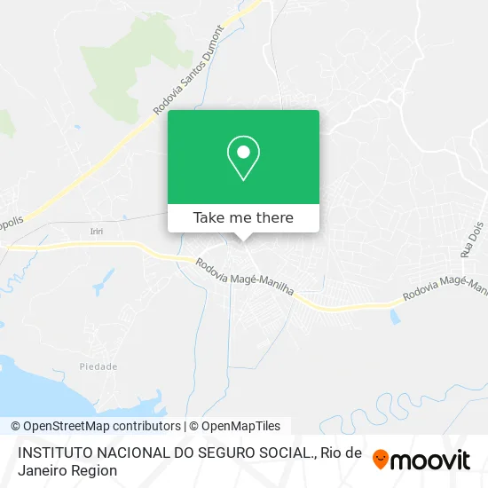 INSTITUTO NACIONAL DO SEGURO SOCIAL. map
