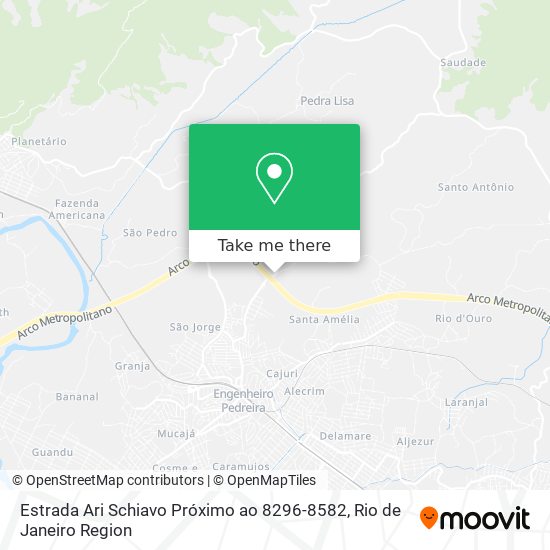 Estrada Ari Schiavo Próximo ao 8296-8582 map
