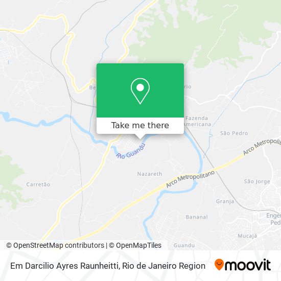 Em Darcilio Ayres Raunheitti map