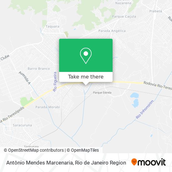 Antônio Mendes Marcenaria map