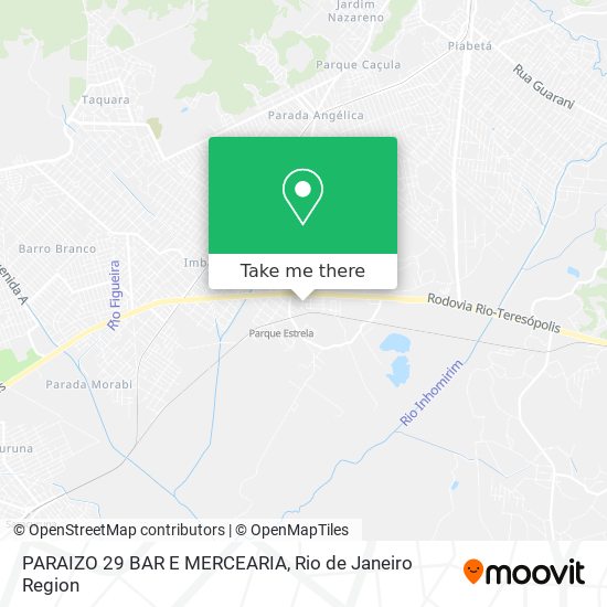 PARAIZO 29 BAR E MERCEARIA map