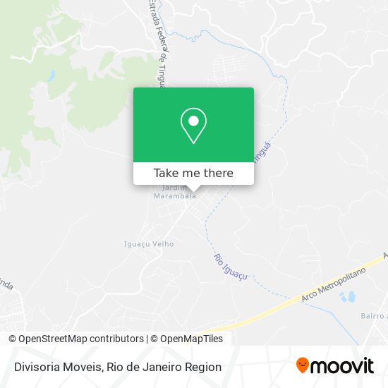 Divisoria Moveis map