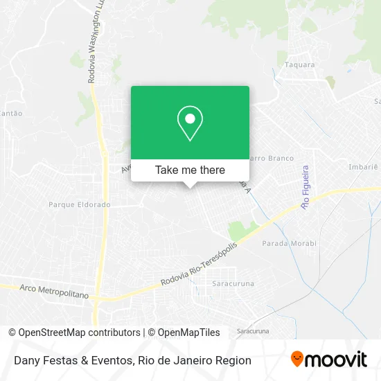 Dany Festas & Eventos map