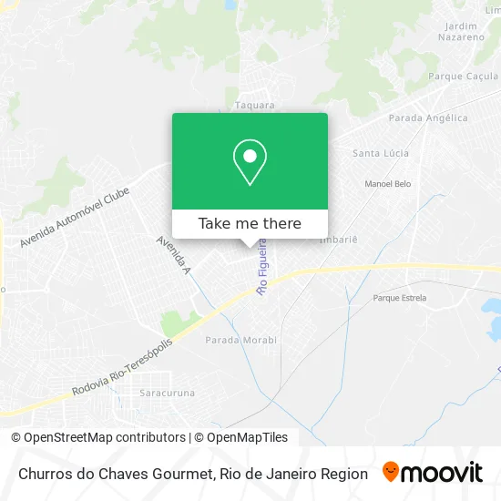 Churros do Chaves Gourmet map