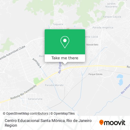 Centro Educacional Santa Mônica map