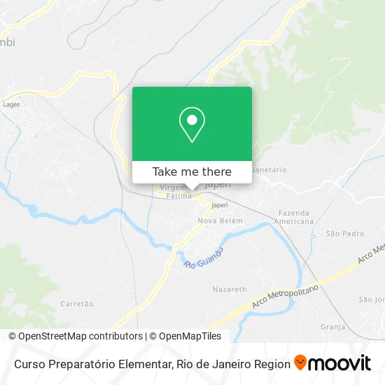 Curso Preparatório Elementar map