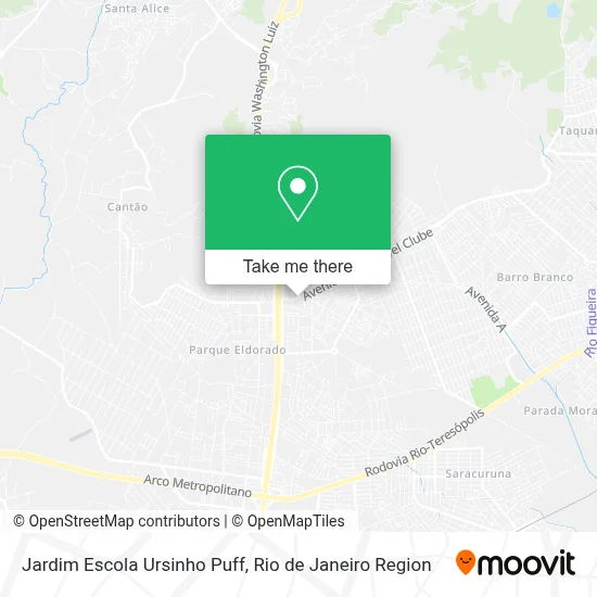 Jardim Escola Ursinho Puff map