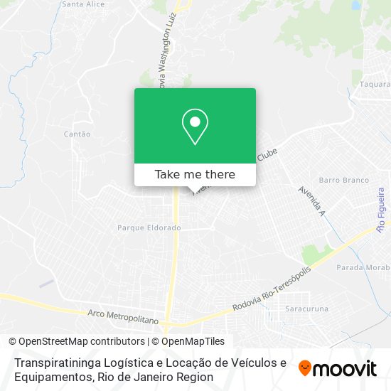 Transpiratininga Logística e Locação de Veículos e Equipamentos map