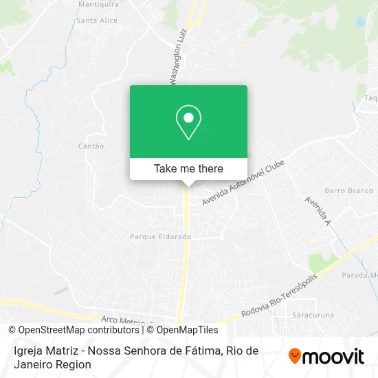 Igreja Matriz - Nossa Senhora de Fátima map
