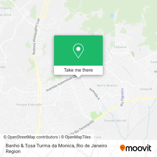 Banho & Tosa Turma da Monica map