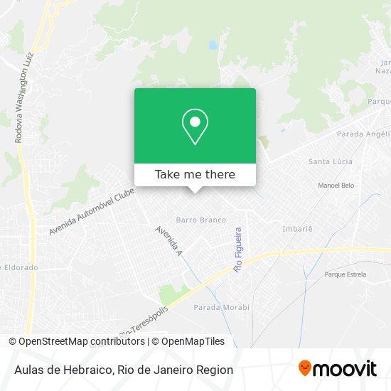Aulas de Hebraico map
