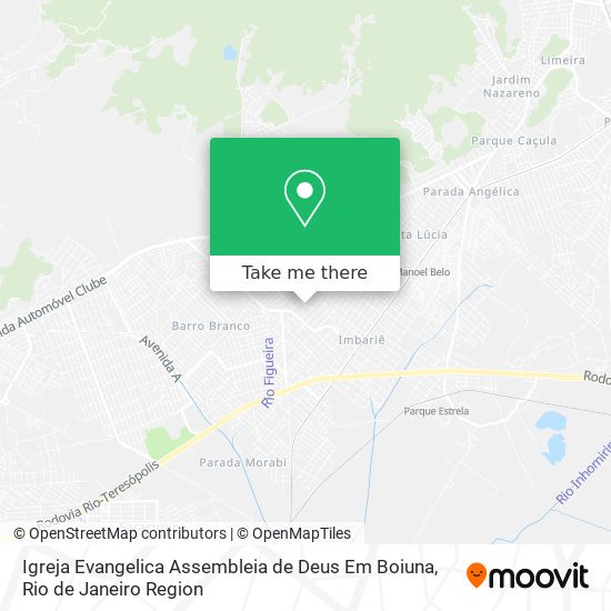 Igreja Evangelica Assembleia de Deus Em Boiuna map