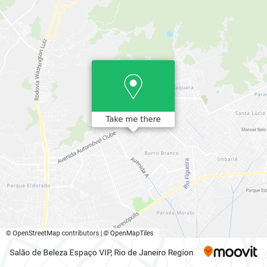 Salão de Beleza Espaço VIP map