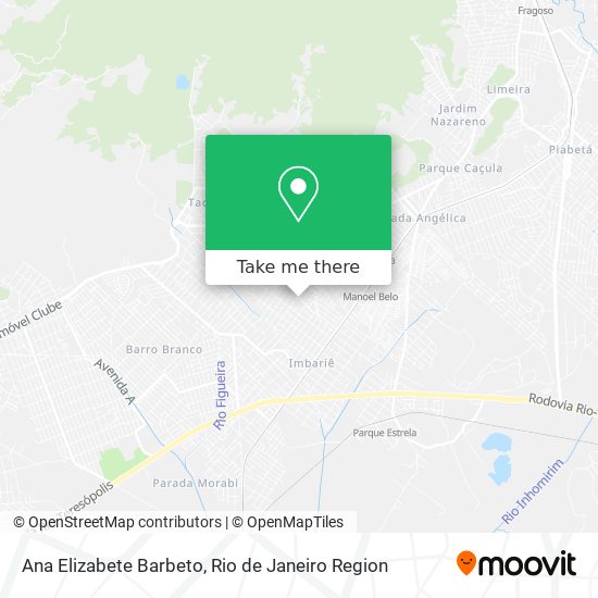 Ana Elizabete Barbeto map