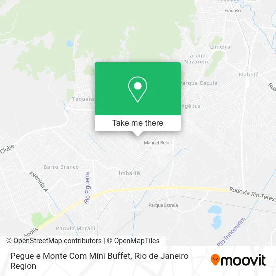 Pegue e Monte Com Mini Buffet map