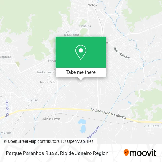 Parque Paranhos Rua a map