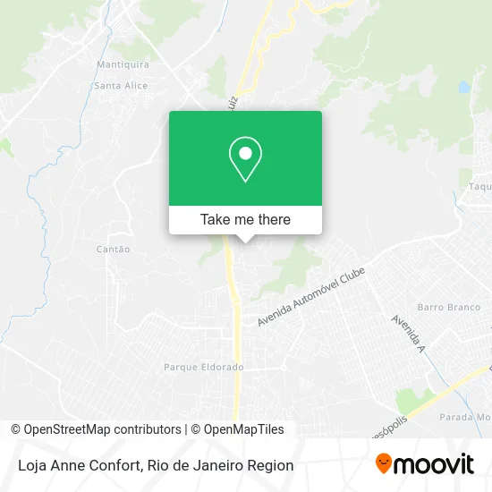Loja Anne Confort map
