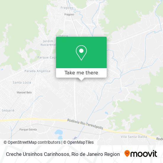 Creche Ursinhos Carinhosos map