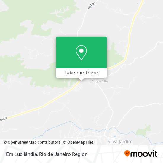 Em Lucilândia map